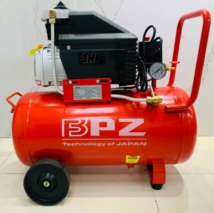 کمپرسور باد(پمپ باد) ۲۵ لیتری روغنی بی پی زد BPZ تکنولوژی ژاپن مدل ۲۵L